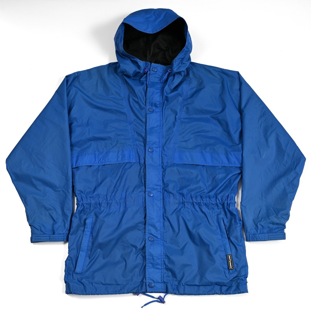 Helly Hansen Wind Rain Packable Hooded Blue Full Zip Windbreaker‎ Parka Jacket S